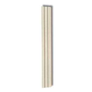 Panel decorativo de madera MDF haya 2.40 x 14cm 12mm Cada uno - KASSEL