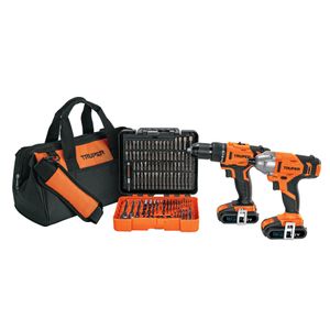 Combo rotomartillo/destornillador de impacto inalámbrico 20V - TRUPER