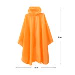 Poncho-impermeable-NARANJA-de-52-x-80-cm-de-talla-unica-con-capucha.