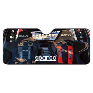 Parasol plegable para auto con diseño de 130 x 70 cm. - SPARCO