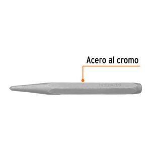 Punzón 1/2" para barrenar, largo 5-1/2" - TRUPER