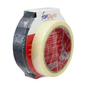 Kit de cintas adhesivas 1 cinta antideslizante de 5 m x 2,4 cm + 1 masking multiusos. - FANTAPE
