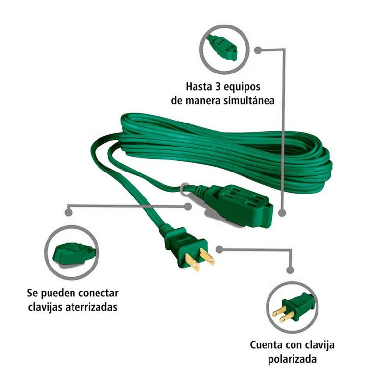 Extension-electrica-de-5-m-con-2-salidas-aterrizadas-tipo-A-10-amp-125-V-1250W.