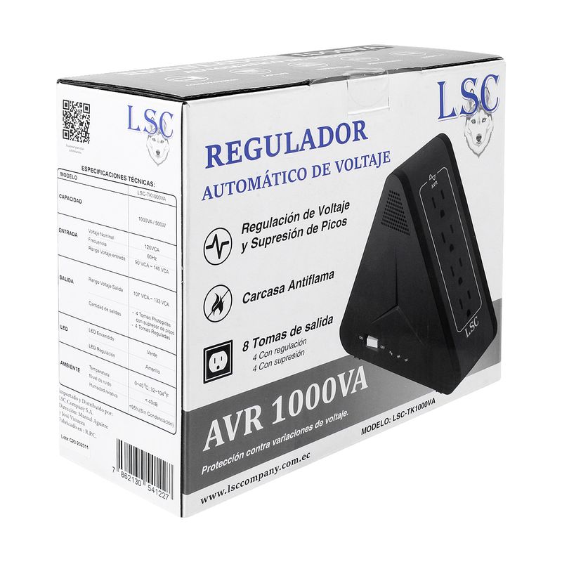 Regulador-de-voltaje-negro-de-1000-VA---500-W-con-luz-LED-de-encendido-y-regulacion..