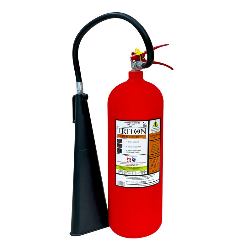 Extintor-10Lb-Co2-Bc-Triton