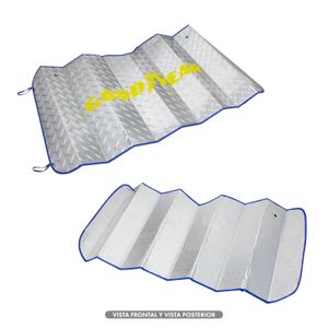 Parasol P/Auto Metalizado 140X70Cm Good - GOODYEAR