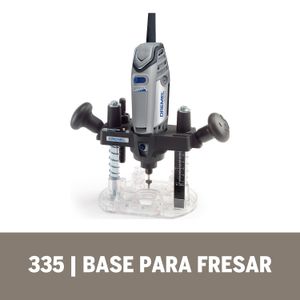 Base Fresadora/Router Acople De Minitorno Base Fresadora/Router (Modelo 335) - DREMEL