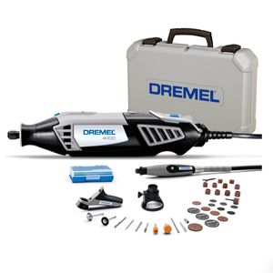 Herramienta Rotativa Dremel 4000 Mini torno Con 3 Acoples y 36 Accesorios + Maletín - DREMEL
