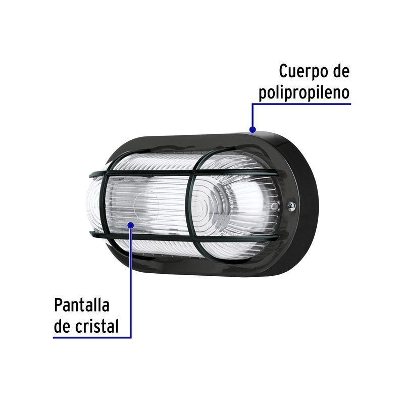 Lampara-ovalada-tipo-barco-decorativa-de-ABS-ovalado-de-60W-con-pantalla-de-cristal.