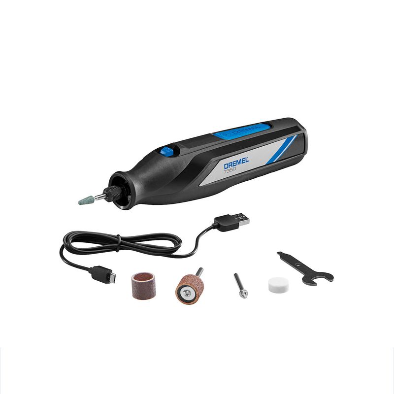 Herramienta-Rotativa-Dremel-7350-Minitorno-a-bateria-4VMax-con-5-accesorios--Modelo-7350-
