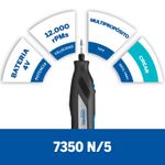 Herramienta-Rotativa-Dremel-7350-Minitorno-a-bateria-4VMax-con-5-accesorios--Modelo-7350-