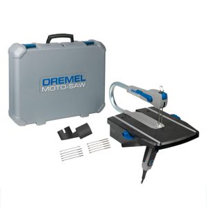 Sierra de detalle Dremel Moto-Saw Sierra Caladora De Banco Con 10 Accesorios + Maletín - DREMEL