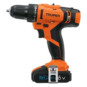 Taladro inalámbrico 1/2", 20 V - TRUPER
