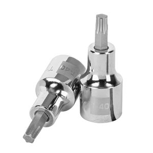 Dado punta TORX T-40 con cuadro de 1/2". - TRUPER