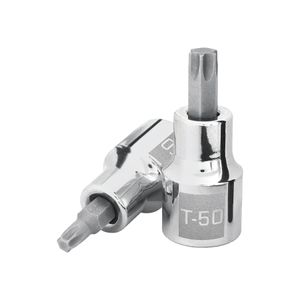 Dado punta TORX T-50 con cuadro de 1/2". - TRUPER