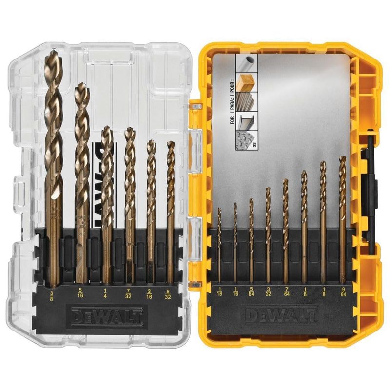 Jgo-14Pzs-Brocas-De-Cobalto-Dewalt