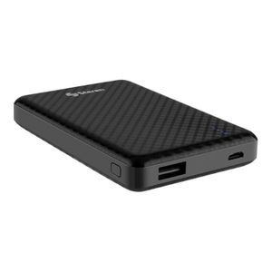 Power Bank de 5000 mAh con superficie texturizada. - STEREN