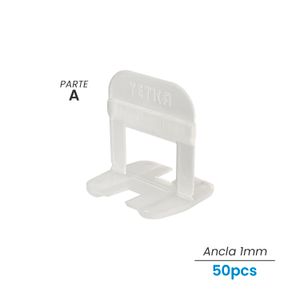 Niveladores de baldosa plásticos para sepaciones de 1.0 mm. - YETKA