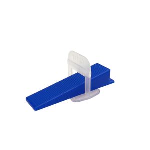 Niveladores de baldosa con base de 1,0mm y cuña para regular y corregir desniveles. - YETKA