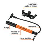 Bomba-de-aire-manual-para-bicicleta-con-cilindro-de-aluminio-ligero-manija-y-base-de-pedal-abatible.-60-PSI