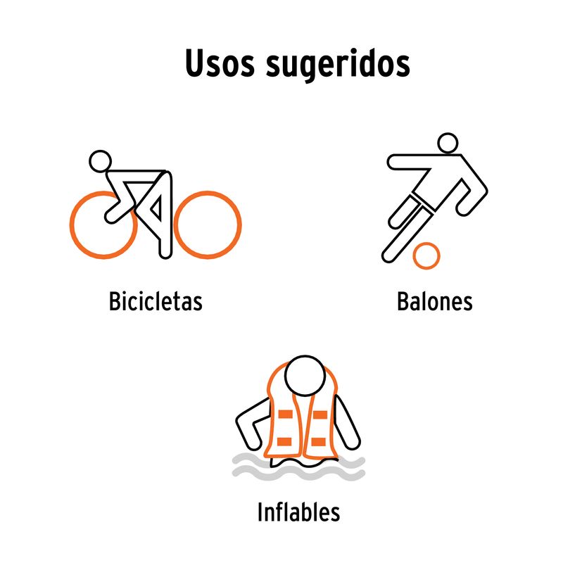 Bomba-de-aire-manual-para-bicicleta-con-cilindro-de-aluminio-ligero-manija-y-base-de-pedal-abatible.-60-PSI