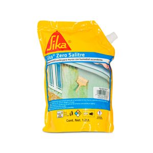 Impermeabilizante ZERO SALITRE para muros con humedad ascendente; 1,2 l. - SIKA