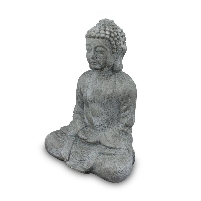 Buda-P-Jardin-Sentado-380Mm-Gris