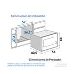 Microondas-empotrable-31-Lts.-HM-8021.-Acero-Inox.