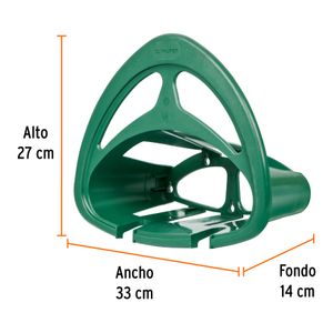 PORTAMANGUERA PLAST 25MT P/PARED TRUPER - TRUPER