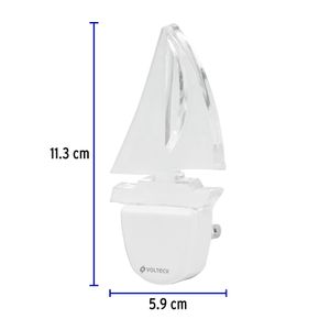 Luz de noche de LED, barco - VOLTECK