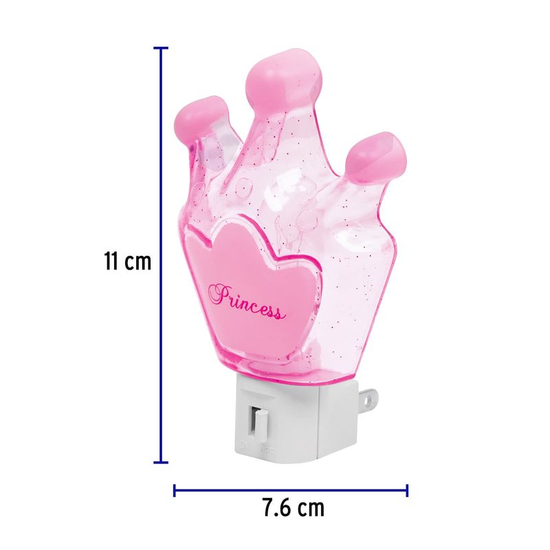 Luz-de-noche-de-Corona.-Cuerpo-de-ABS-y-cubierta-de-poliestireno-Interruptor-de-encendido-y-apagado