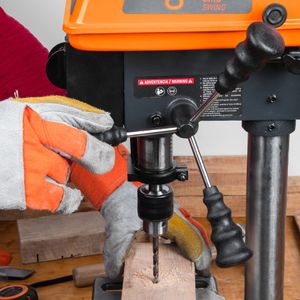 Taladro de piso 8", 1/3 HP (250 W), broquero 1/2" - TRUPER