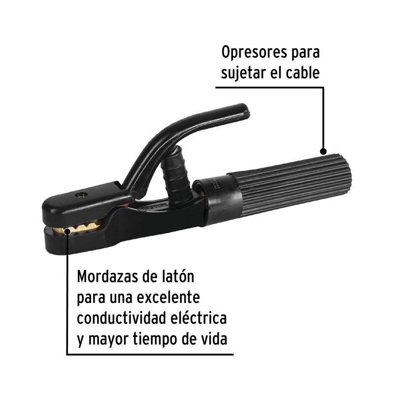 Porta-Electrodo-500Amp-Pretul