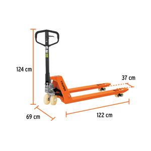 Carretilla Hidraulica 3000Kg Truper - TRUPER