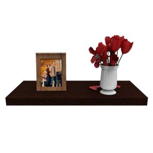 Repisa tamborada de 60cm con herraje de anclaje invisible incluido. - MUEBLE FACIL