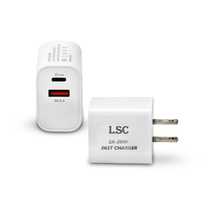 Cargador-de-20W-a-3-Amp-Fast-Charge-de-doble-entrada.