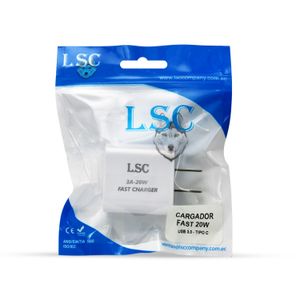 Cargador de 20W a 3 Amp Fast Charge de doble entrada. - LSC