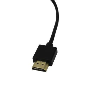 Cable HDMI ultraflexible 30 cm de alta velocidad con conectores de bajo perfil. - C2G