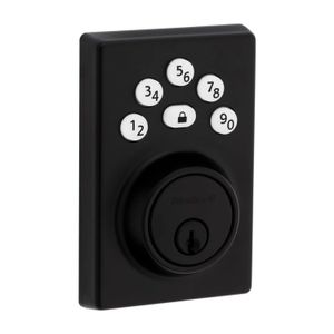 Cerrojo electrónico de apertura mediante código numérico o por llave PowerBolt 240. - KWIKSET