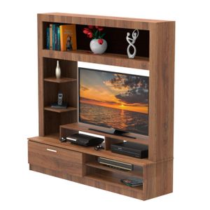 Centro de entretenimiento Esparta, para TV de hasta 50" - MUEBLE FACIL