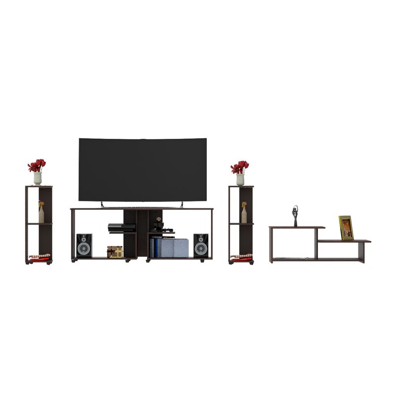 Combo-mesa-de-TV---Mesa-de-centro---2-esquineros-complementarios