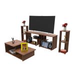 Combo-mesa-de-TV---Mesa-de-centro---2-esquineros-complementarios