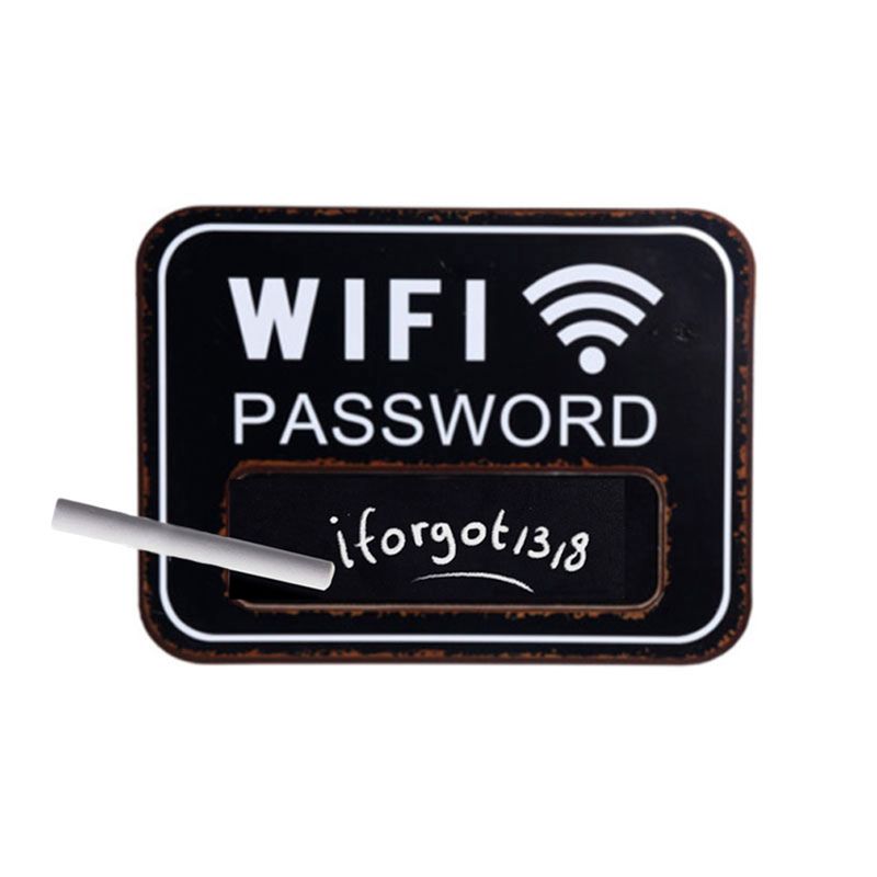 Pizarra-empotrable-a-base-de-MDP-y-melaminico-con-mensaje-WIFI-PASSWORD.