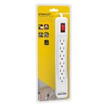 Regleta-con-6-salidas-aterrizadas---2-puertos-USB-de-carga-de-2.1-Amp.