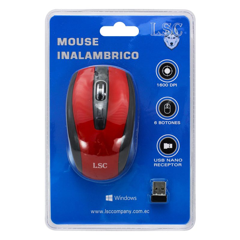 Mouse-inalambrico-de-hasta-1600-DPI-con-6-botones-y-receptor-wireless-USB.