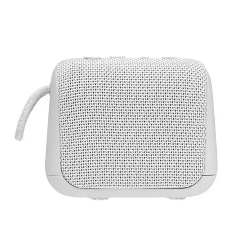 Parlante-inalambrico-compacto-gris-con-radio-FM-y-Bluetooth.