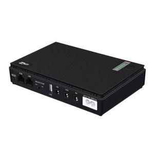 Mini UPS incorporada de 10400mAh - 18W + Puerto RJ45 para WiFi y enrutador. - DC UPS