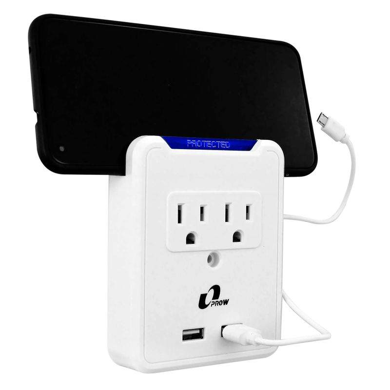 Regleta-Con-Usb---Dos-Tomas