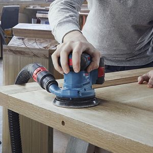 Lijadora roto orbital Inalámbrica Bosch GEX 185-LI, BRUSHLESS, 18V SB - BOSCH