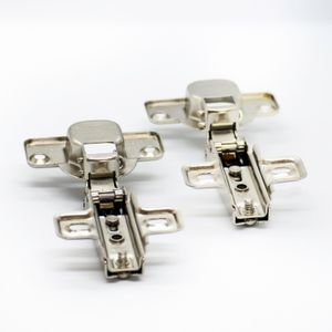 Bisagra Recta utilizada para puertas de muebles que se montan completamente sobre el marco. Incluye tornillos. - HAFELE